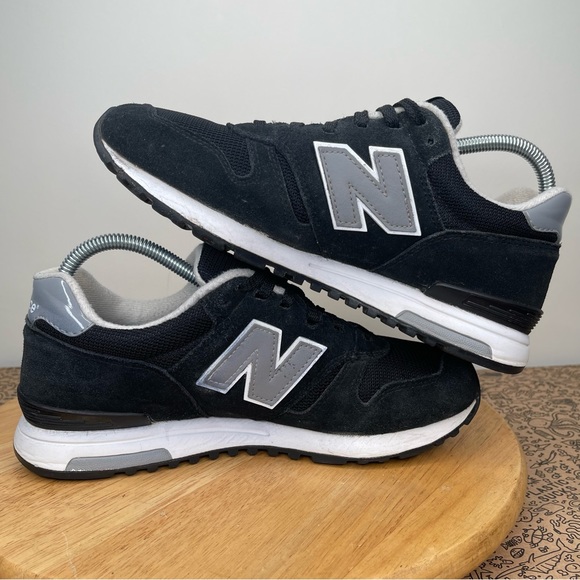 New Balance 565 Mens | Size UK 7| Black Suede - Picture 7 of 15